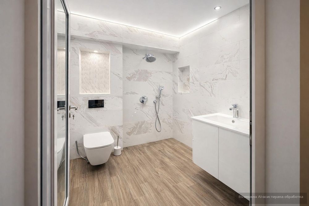 Тристаен апартамент под наем в Център