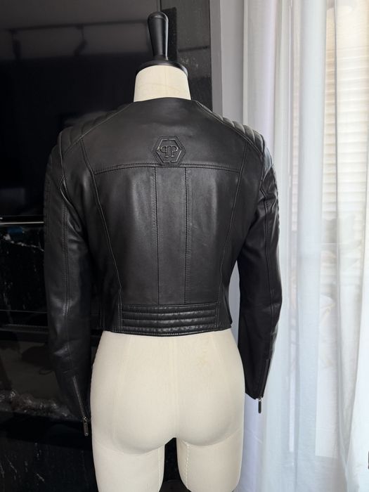 Кожено яке Philipp Plein