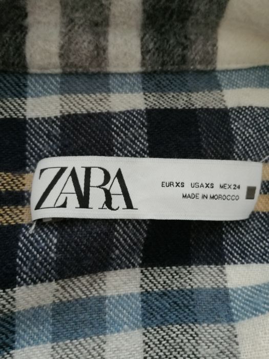 Карирана риза ZARA