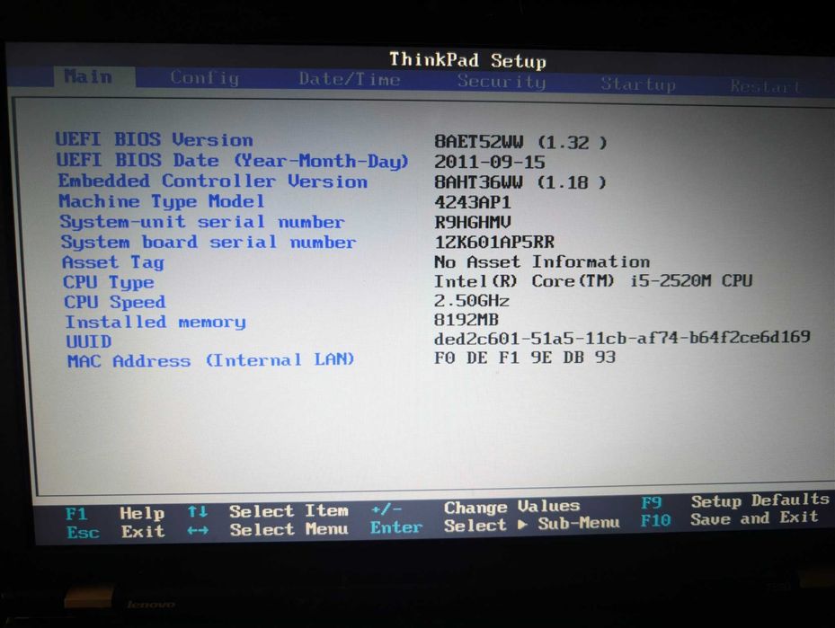 Lenovo ThinkPad T520 | i5 / 8GB RAM / SSD 120GB (Nou) + HDD 160GB (HDD ul nu este inclus in pret, trebuie instalat)