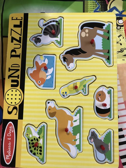 Пъзели музикален и 3 D ферма