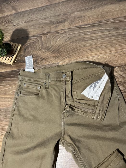 Blugi Levi's strauss 502 regular taper green 33W 32L