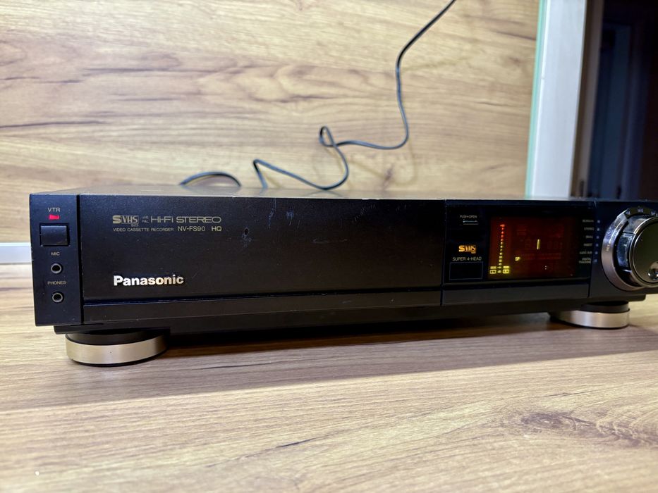 Видео S-VHS Panasonic NV-FS90 HQ Hi Fi stereo – за ремонт