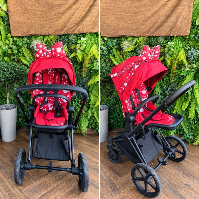 Количка Cybex Priam 4 Lux Jeremy Scott Petticoat Red