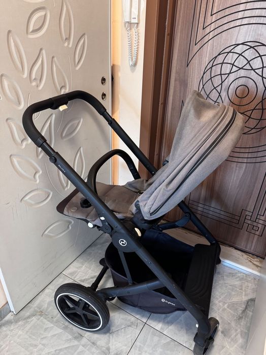 Комбинирана детска количка Cybex Balios S (или Lux) 3 в 1 – Изключително запазена + 3 подаръка