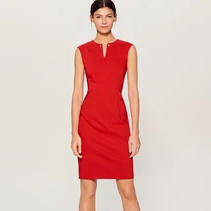 Рокля Mohito в червен цвят