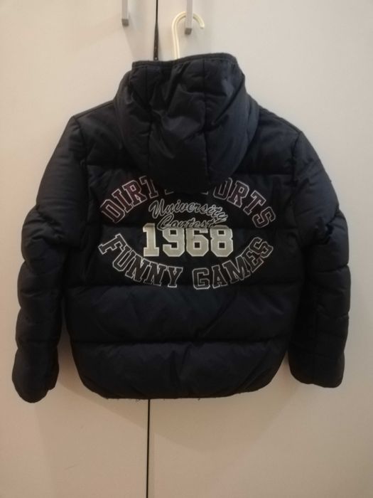 Детско зимно яке за момче- Бенетон. Размер: 128 см.