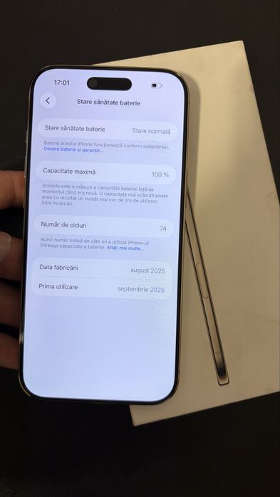 iPhone 17 Air super condiție