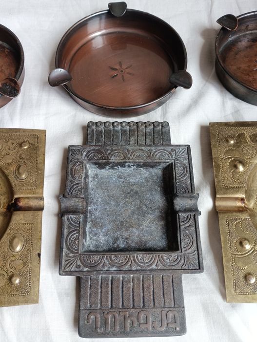 Пепелници-мед,месинг,бронз