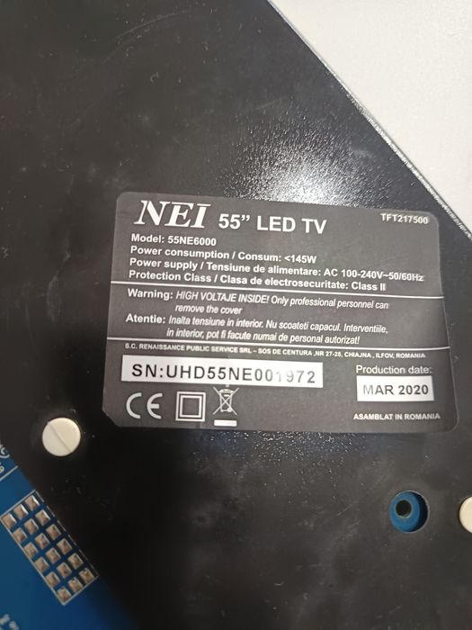Placa sursa Nei 55led  Vision touch VTTVAND32 Sony bravia lcd KDL32P30
