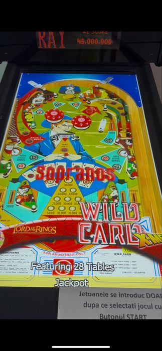 Echipamente Arcade și Pinball Profesionale (cu jetoane) – Stare Nouă / Import