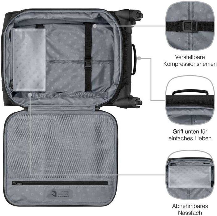 Чемодан для ручной клади Wenger Sion Hand Luggage Suitcase! Новый!