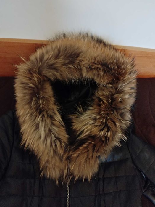 Дамско яке естествена кожа