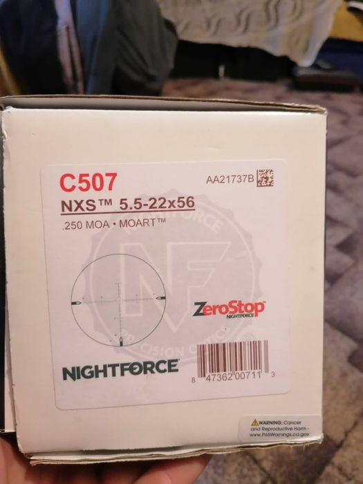 Оптичен прицел nightforce