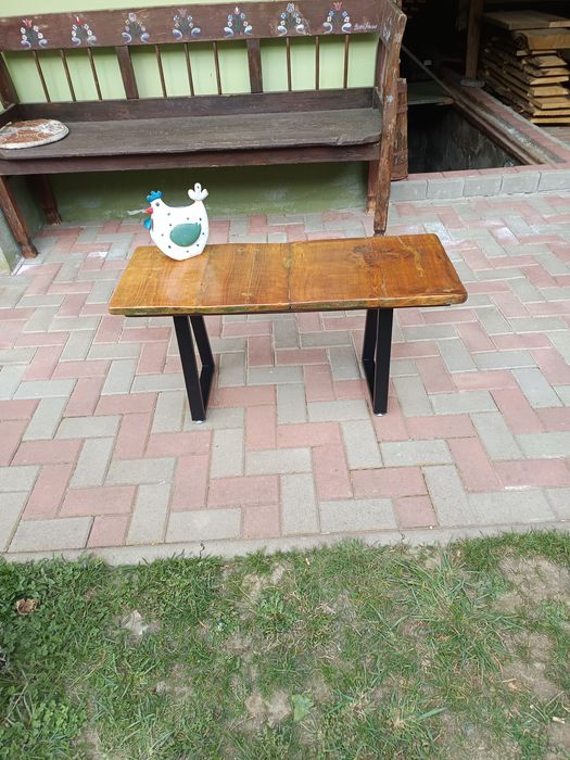 Masa cafea blat lemn recuperat