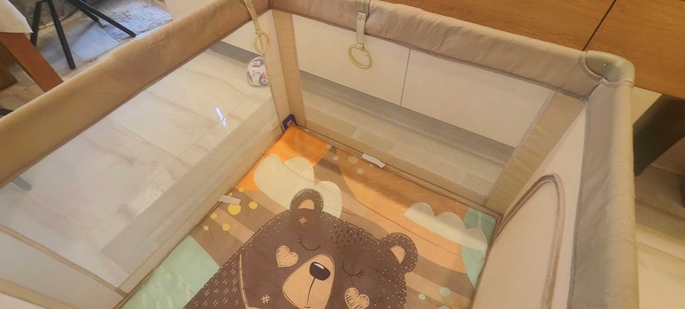 Сгъваема кошара за игра