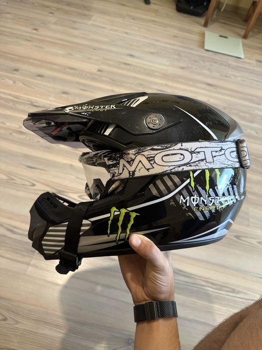 Каска за мотор/колело с очила