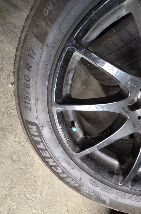 Jante roți  echilibrate profesional michelin Duster 215 60 17