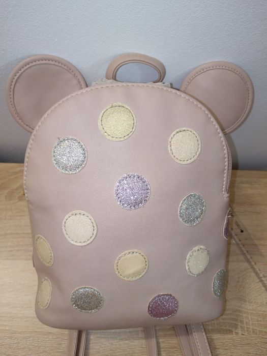 Rucsac roz cu sclipici
