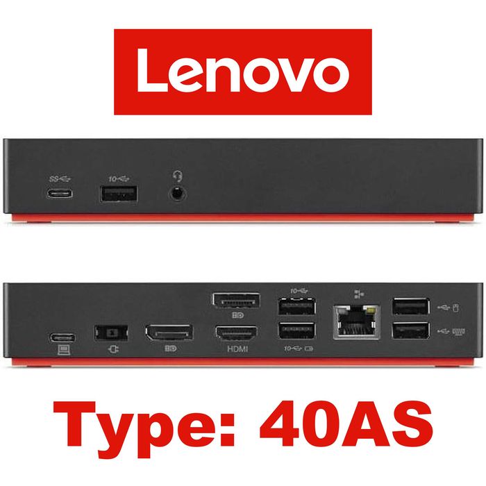 Dock Lenovo ThinkPad Thunderbolt 3, Dell WD19, HP USB-C Dock G4