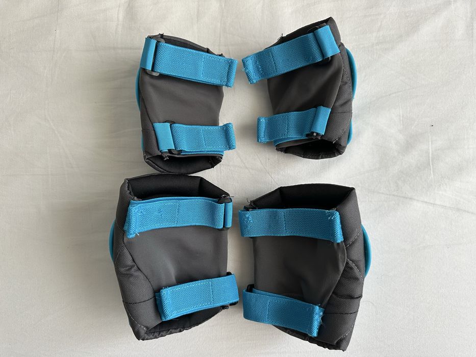 Trotineta copii Globber cu 3 roti si lumini LED + set cotiere si genunchiere