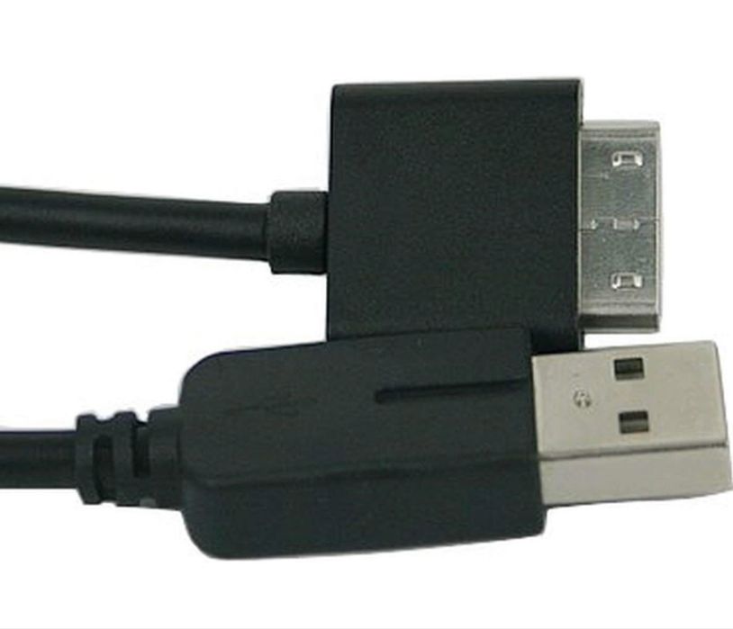 Cablu de încărcare cu transfer de date USB 2 în 1, compatibil cu PSP Go