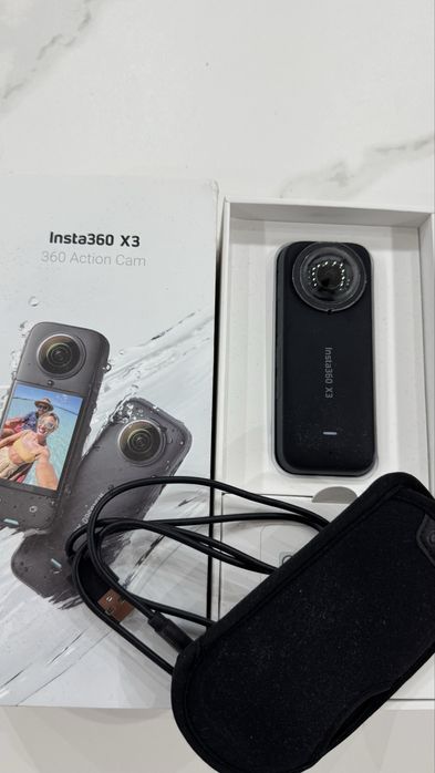 Инста 360 х3 экшен камера