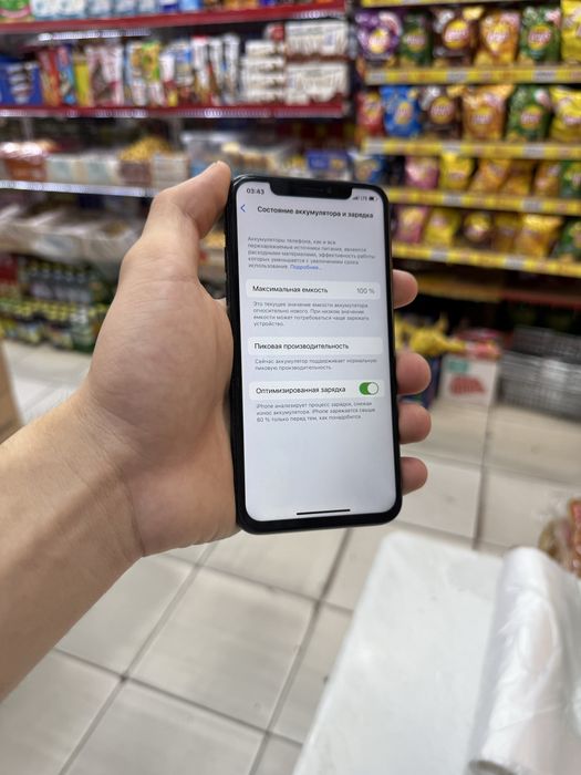 iphone x xolati chotki 64 tali 100 yomkis hamma joyi yaxwi iwlidi