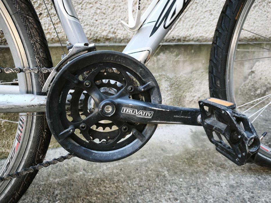 Bicicletă Touring, cadru aluminiu, 28"