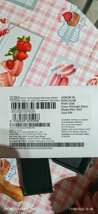 Продавам Honor 90 12/512GB