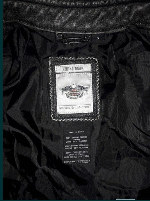 Harley Davidson женская кожаная куртка