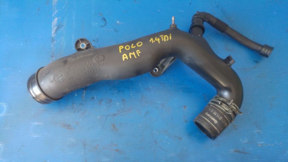 tubulatura turbo intercooler 1.4 tdi amf vw polo 9n 6n seat ibiza skoda fabia cordoba 6q0129654bd