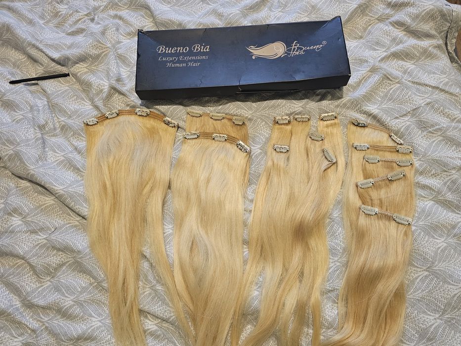 Extensii par blond Bueno Bia