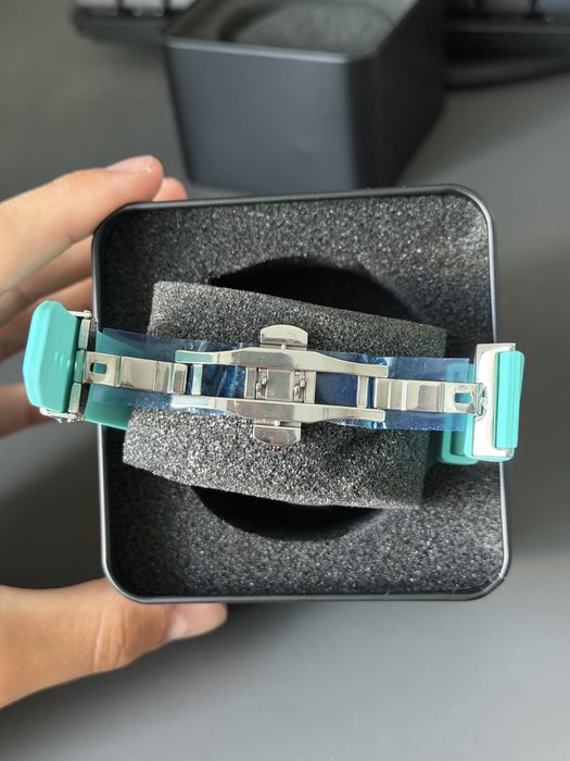 Casio G-Shock Tiffany Blue Silver