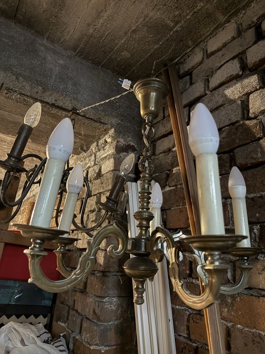 Candelabre vechi bronz