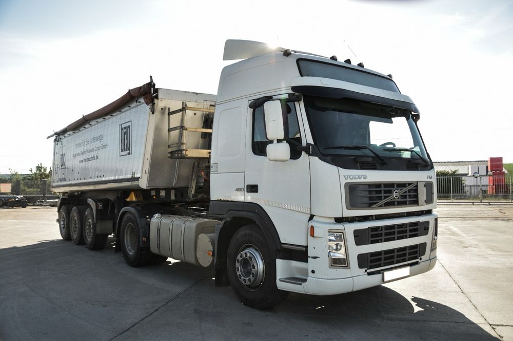 Volvo FM480 + semiremorca Schmitz basculabila