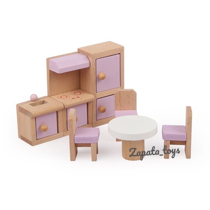 Мебель для кукол дерево