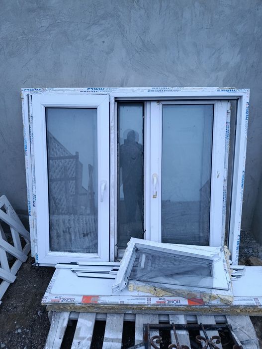 Пластиковые окна с решеткой