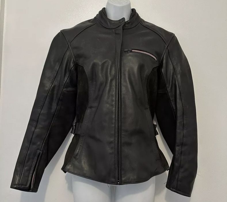 Geaca moto piele HEIN GERICKE, dama marimea 34 sau XS