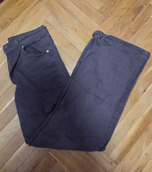 Дамски кафяви дънки H&M