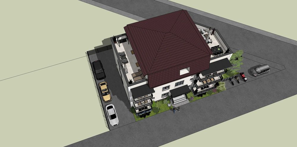 Teren cu autorizatie de construire P+2+M, Militari - Chiajna