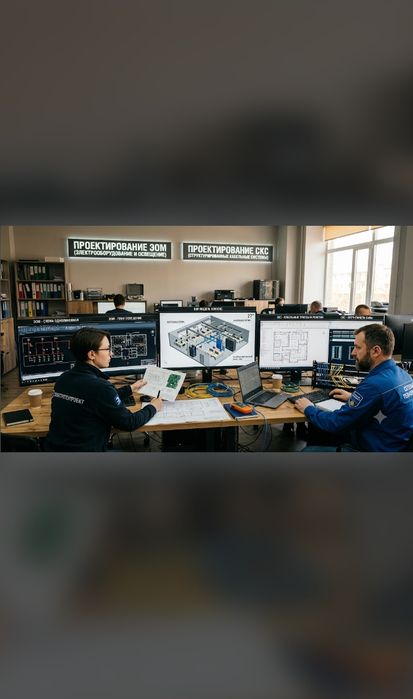Проектирование разделов СКС ЭОМ