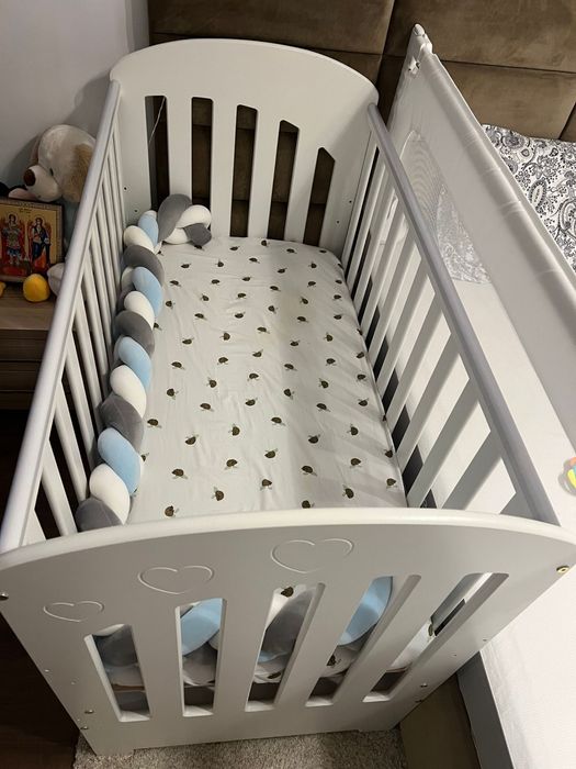 Patut cu saltea IdealBebe