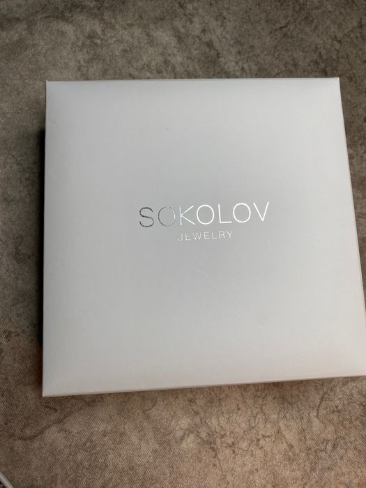 Золотая цепочка с подвеской Sokolov, цепь из золота