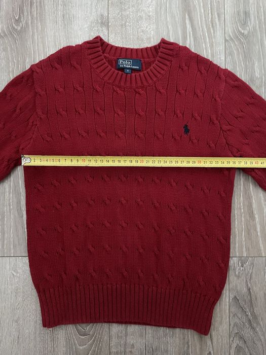 Bluză tricotată cu torsade Ralph Lauren nr.S