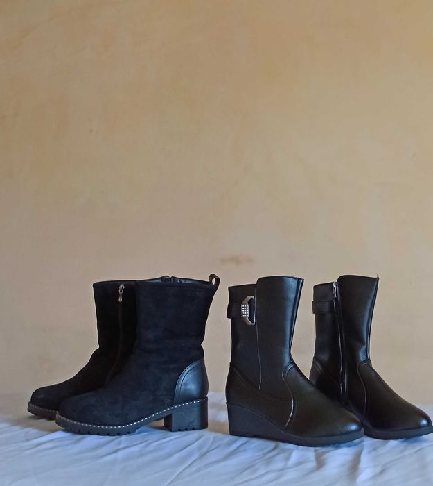 туфли, шпильки, ботильоны, сапожки, сапоги