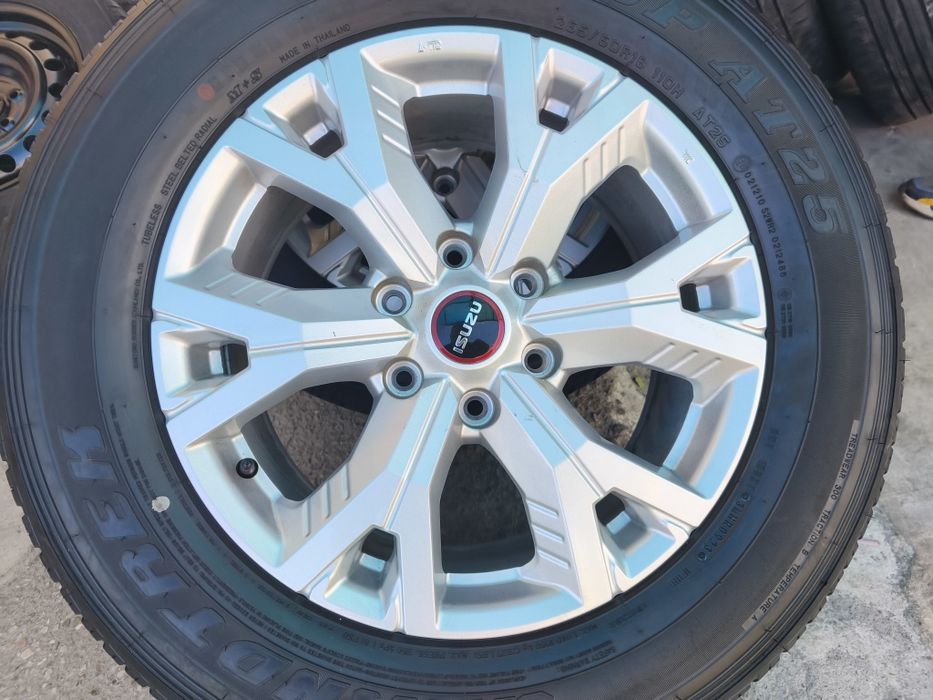 18" оригинални алуминиеви джанти за Isuzu D-max.