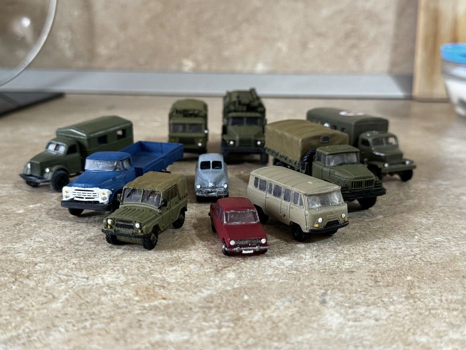 1:64 УАЗ Буханка количка соц модел