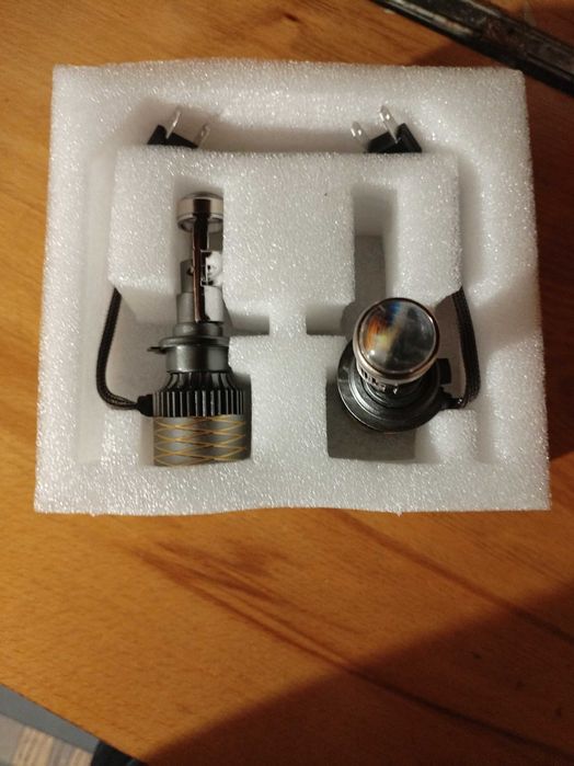 Led uri auto h7 cu lupa