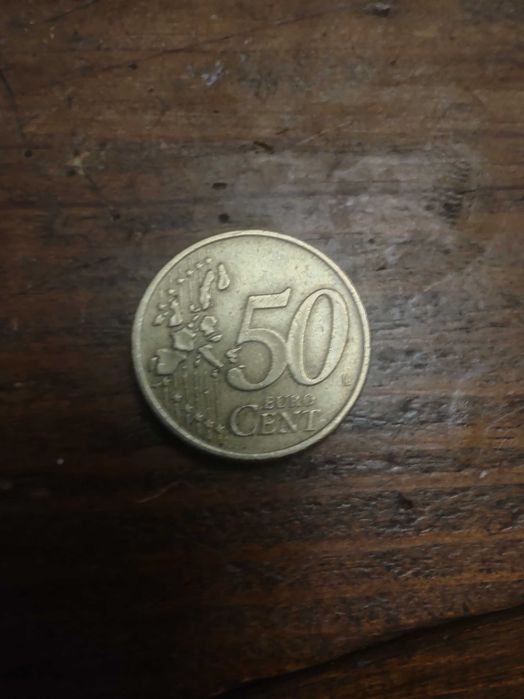 50 евро цента 2002г